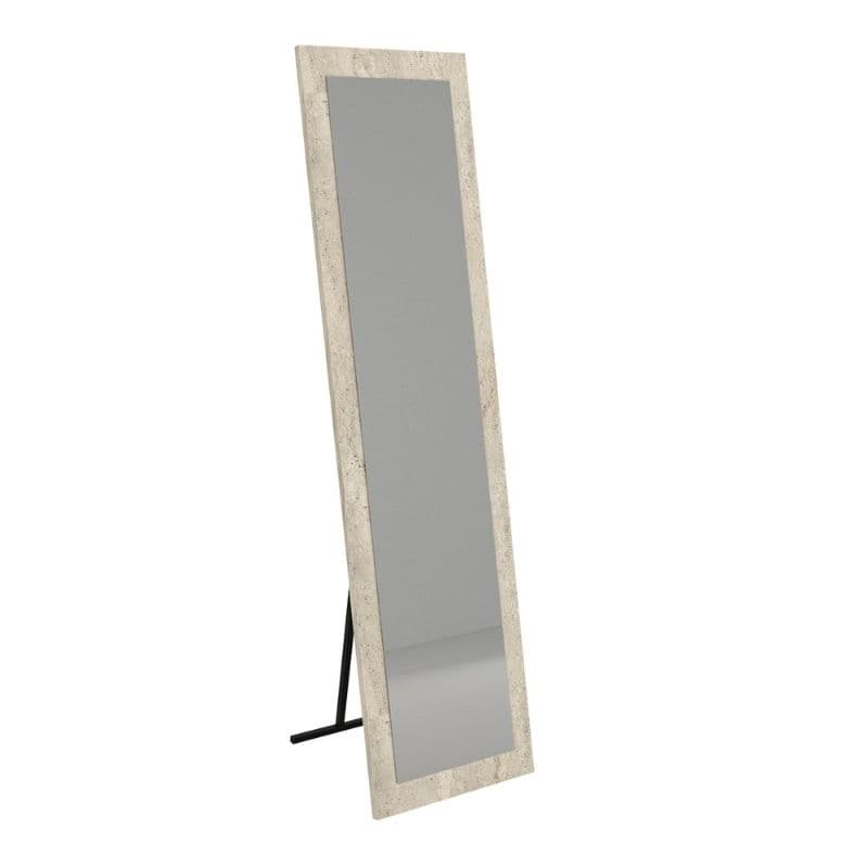 Καθρέπτης δαπέδου - τοίχου Lalu Μegapap χρώμα travertine 40x150εκ.